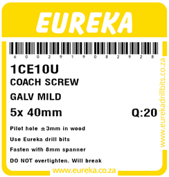 1CE10 - Coach Screw -1CE10_Label_T